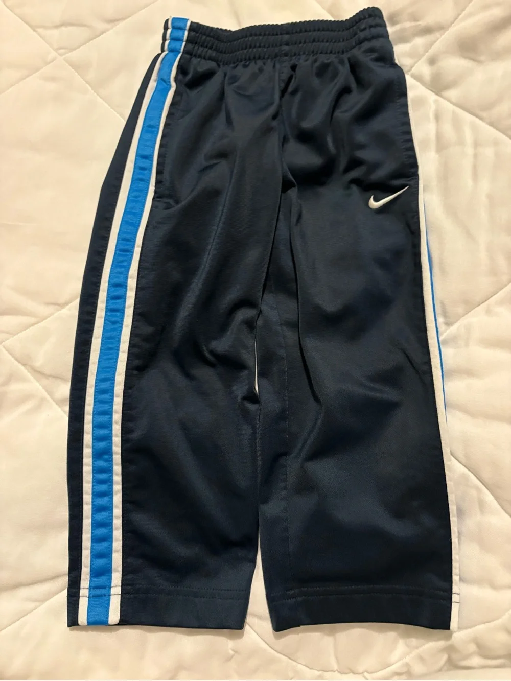 Nike Kids Black and Blue 'Just Do It' Track Jacket & Pants Set - Picture 5 of 7